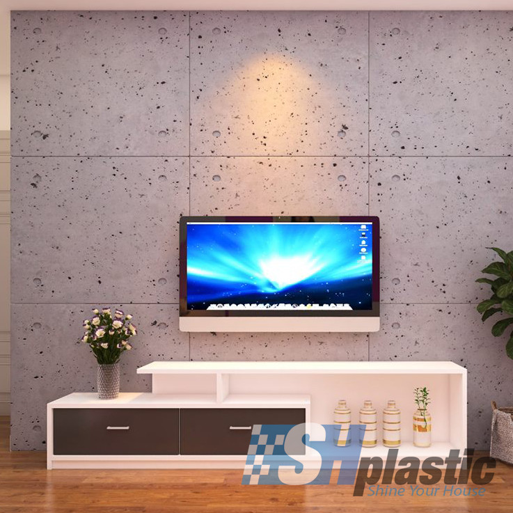 Mẫu tủ kệ tivi nhựa 2 ngăn cao cấp Đài Loan SHplastic KTV16