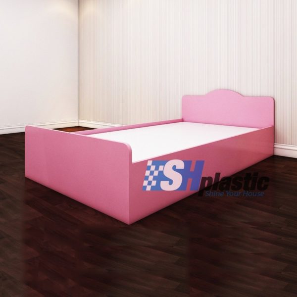 Mẫu giường ngủ nhựa đơn Trẻ Em cao cấp / SHplastic GN02